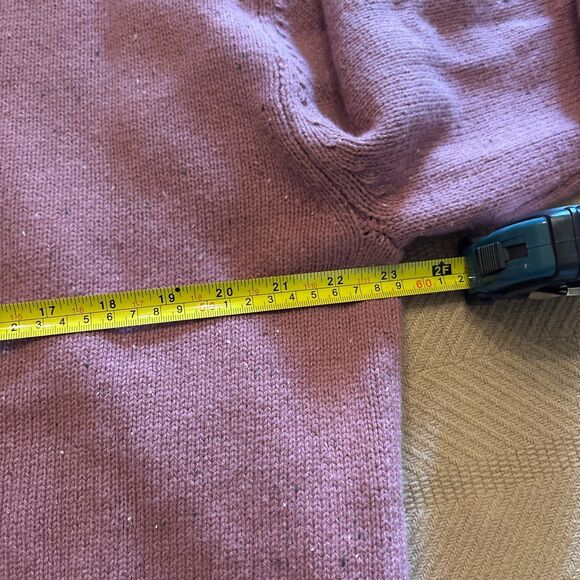 The North Face Sweater Womens XL Mesa Rose Wool Blend Crestview 1/4 Zip Pullover - Picture 9 of 10